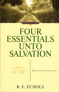 Four Essentials Unto Salvation Book Cover